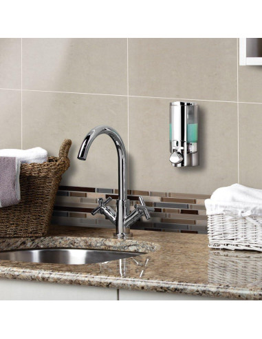 Dispensador de Jabón y Desinfectante Better Living Cromo 1 Cámara
