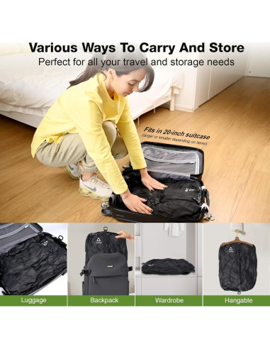 Bolsas de Vacío Zurligi 14x18 Pulgadas con Correa Ajustable