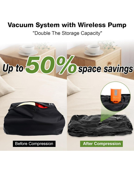 Bolsas de Vacío Zurligi 14x18 Pulgadas con Correa Ajustable