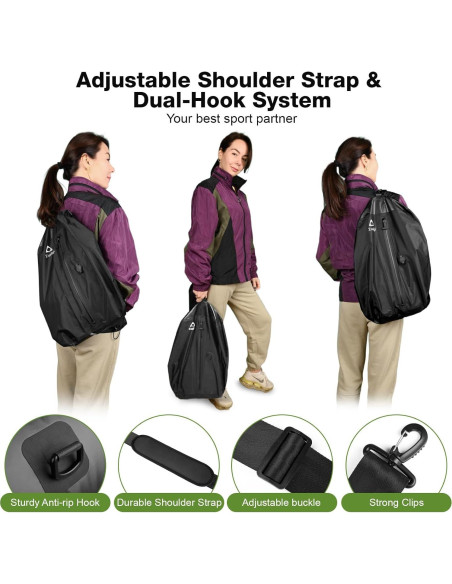 Bolsas de Vacío Zurligi 14x18 Pulgadas con Correa Ajustable