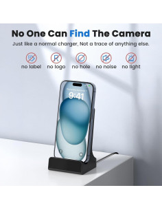 Dock de Carga Inalámbrica LIZVIE con Cámara 2K y Detección 2
