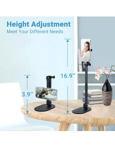 Soporte de Escritorio Magnético JJC MSS-1 Ajustable para Teléfono 2