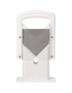 Cortadora Manual de Bagels Hoan 23.5 cm Blanco Alta Precisión 2