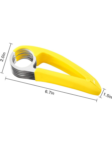 Cortador de Plátano SHANGYINTONG Acero Inoxidable 45g