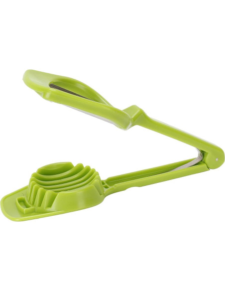 Cortador de Huevos y Frutas Beufee - Acero Inoxidable Verde
