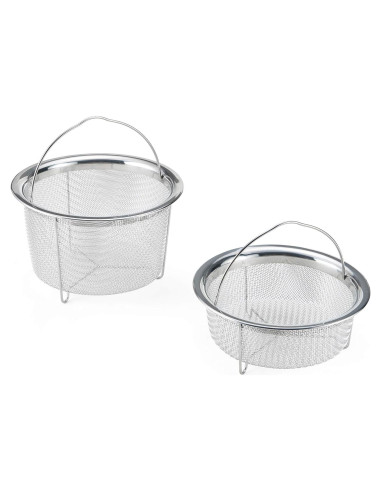 Cestas de Vapor de Malla Instant Pot 6QT Acero Inoxidable