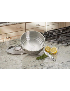 Vaporera Universal Cuisinart 20 cm Acero Inoxidable con Tapa 2