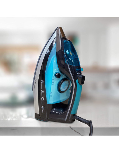 Plancha de Vapor Westinghouse 2500W Ceramaslide 220V con Apagado Automático