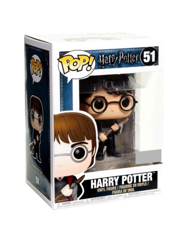 Funko POP Harry Potter con Firebolt 6.5x5x9.5cm