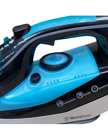 Plancha de Vapor Westinghouse 2500W Ceramaslide 220V con Apagado Automático
