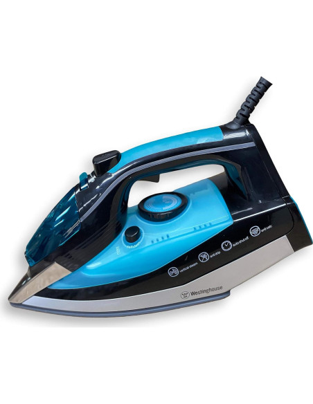 Plancha de Vapor Westinghouse 2500W Ceramaslide 220V con Apagado Automático