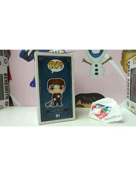 Funko POP Harry Potter con Firebolt 6.5x5x9.5cm