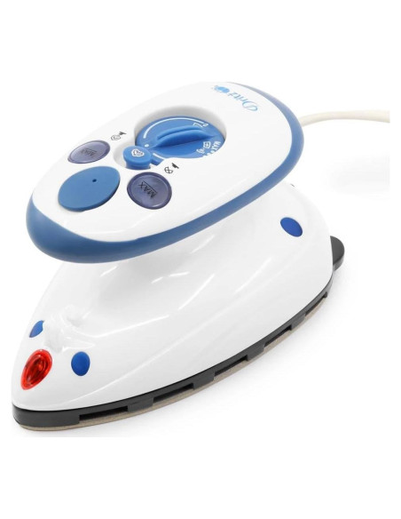 Plancha de Viaje Dritz 127V Sin Cable Azul 0.52kg