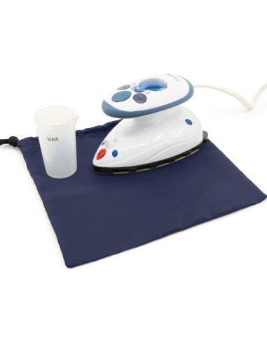 Plancha de Viaje Dritz 127V Sin Cable Azul 0.52kg