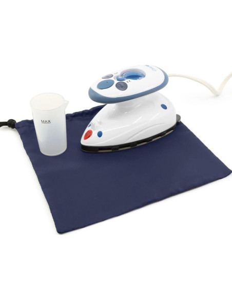 Plancha de Viaje Dritz 127V Sin Cable Azul 0.52kg