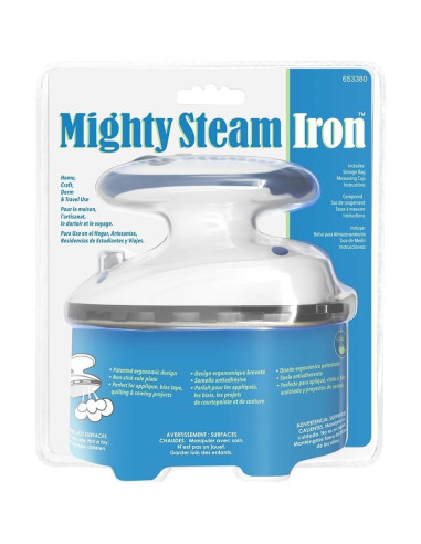 Plancha de Viaje Dritz 127V Sin Cable Azul 0.52kg