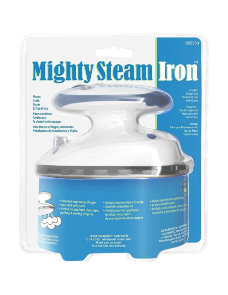 Plancha de Viaje Dritz 127V Sin Cable Azul 0.52kg