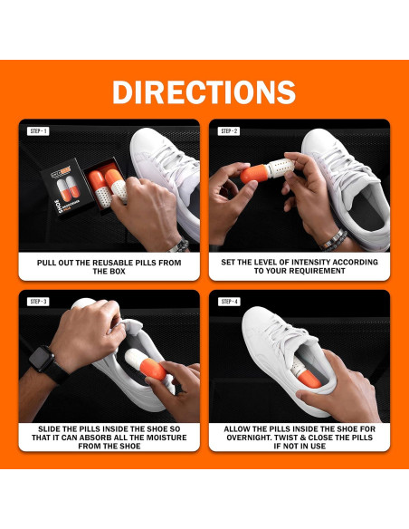 Píldoras Desodorantes para Zapatos SNEAKARE 10,39x7,79cm