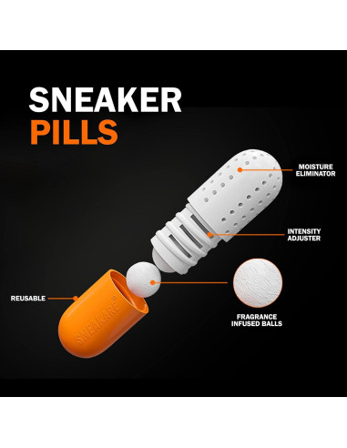 Píldoras Desodorantes para Zapatos SNEAKARE 10,39x7,79cm