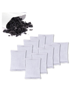 Paquete de 10 desodorantes de carbón activado KaiCarnte 50g