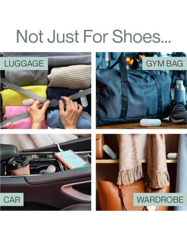 Bolas Desodorantes para Zapatos LOFT & IVY - Paquete de 4