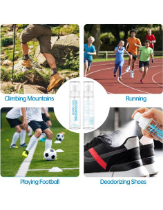 Spray Desodorante para Zapatos Jiffine 120ml Sin Fragancia 2