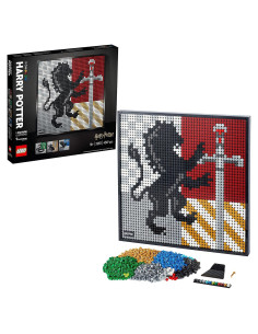 LEGO Art Escudos de Hogwarts 31201 - 4249 Piezas para Adultos