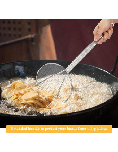 Colador Redondo Baderke 41 cm Acero Inoxidable 2 Pcs