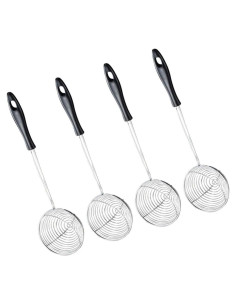 Colador de Olla Caliente Luxshiny Acero Inoxidable 4 Piezas