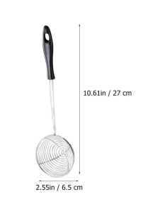 Colador de Olla Caliente Luxshiny Acero Inoxidable 4 Piezas 2