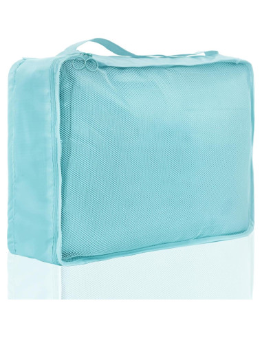Cubos de Empaque Jealkip 6 Piezas Nylon Verde Teal