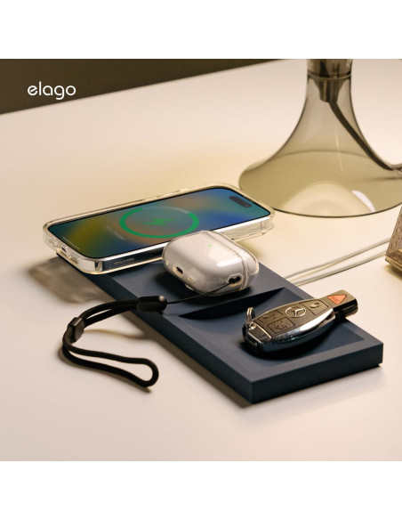 Bandeja de Carga Doble elago para MagSafe y Apple Watch