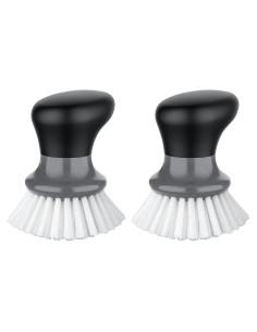 Cepillo de Fregar para Platos MR.SIGA Ergonomico Gris 2 Pzas