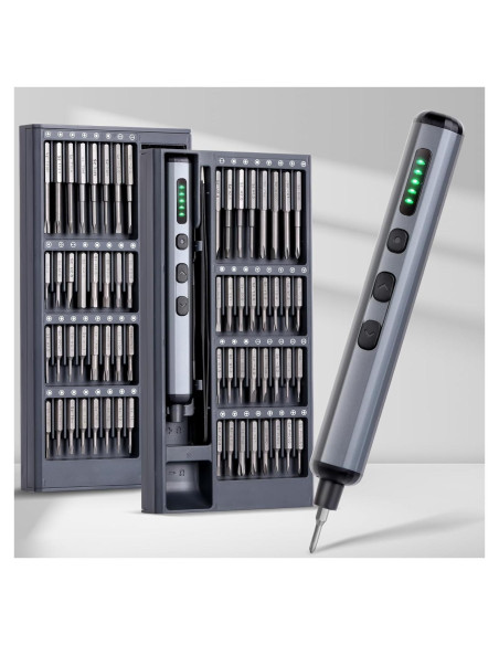 Juego de Destornilladores Eléctricos Mini Mulzadl DD01 - 68 en 1