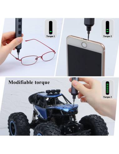 Juego de Destornilladores Eléctricos Mini Mulzadl DD01 - 68 en 1