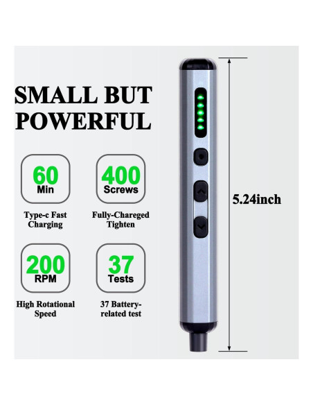 Juego de Destornilladores Eléctricos Mini Mulzadl DD01 - 68 en 1