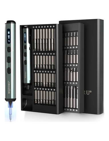Destornillador Eléctrico MQFORU 72 en 1 con Pantalla LED