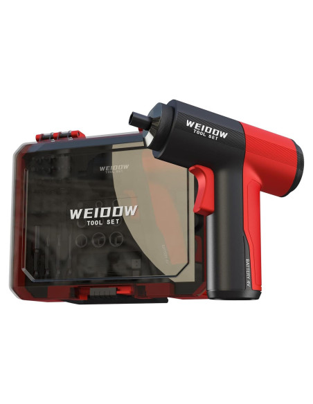 Juego de Destornilladores Eléctricos WEIDDW WDDP001 37 Puntas