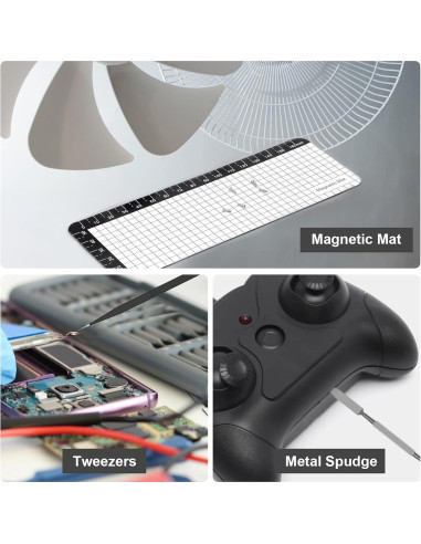 Destornillador Eléctrico MQFORU 72 en 1 con Pantalla LED