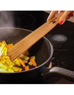 Espátula de Madera de Nogal Moonwood 30,48 cm - Utensilio Multifuncional 2