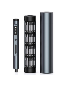 Juego de Destornilladores Eléctricos ORIA 62 en 1 con Pantalla OLED