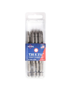 Puntas de Poder Torx T30 Mayhew Tools 8-Pack 8,89 cm