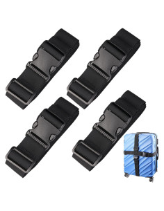 Correas de Equipaje MAGARROW Ajustables 3,81 cm x 198 cm 4 Pzas
