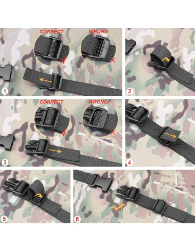 Correa de Empaque Ajustable MAGARROW 198 cm 10 PCS