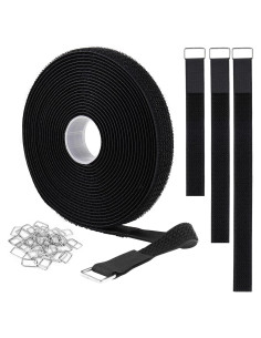 Correas de Gancho y Bucle YMCRLUX 1x4.88m 25 Hebillas Metal