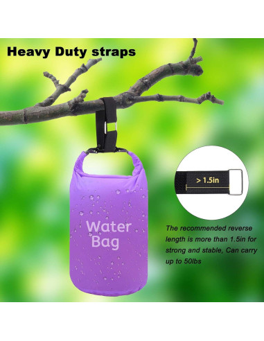 Correas de Gancho y Bucle YMCRLUX 1x4.88m 25 Hebillas Metal