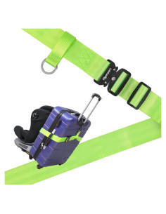 Cinturón de Viaje Vigorport Verde 193 cm Hebilla Metal