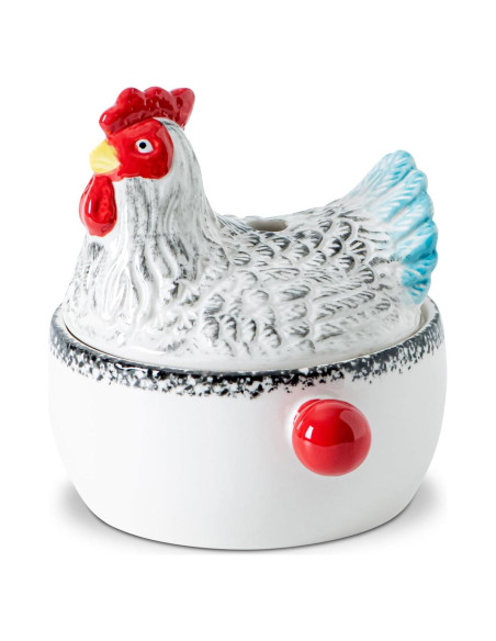 Cocinero de Microondas Cerámica Forma de Pollo Meitao 0.64kg