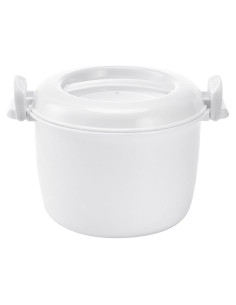 Cocinero de Arroz Portátil Angoily 1L 600W Azul Microondas