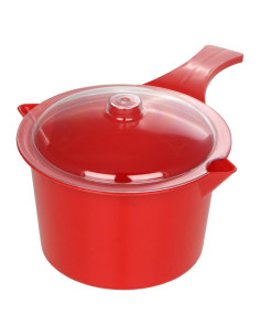 Olla Microondas AMBSS SYS 935 ml Roja Antiadherente